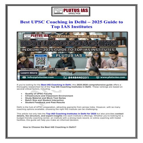 Top 10 Best IAS Coaching in Delhi for UPSC Preparation 2025.pdf