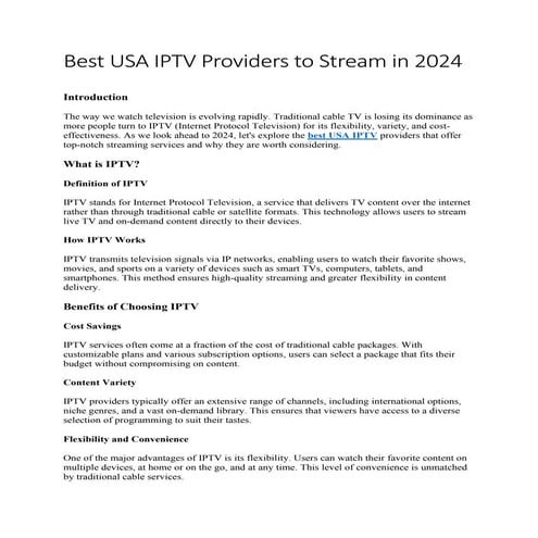 Best USA IPTV Providers to Stream in 2024.pdf