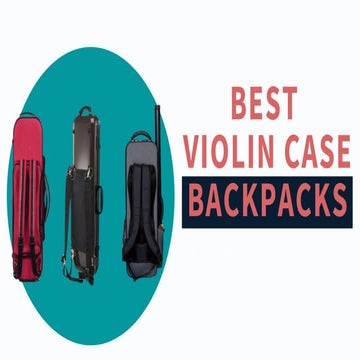 Crossrock PC Oblong 4/4 Violin Hard-shell Case,Backpack Straps Guitar Case