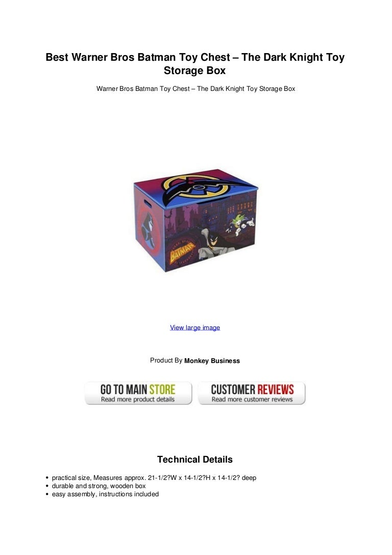 batman toy chest