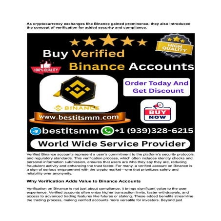_Best Ways to Buying Verified Binance bank Accounts in ....pdf