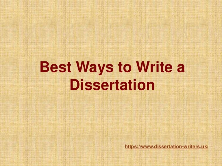 Dissertation meaning image