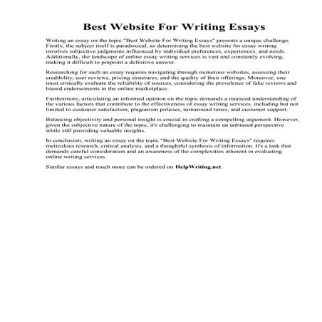 Best Website For Writing Essays.pdf