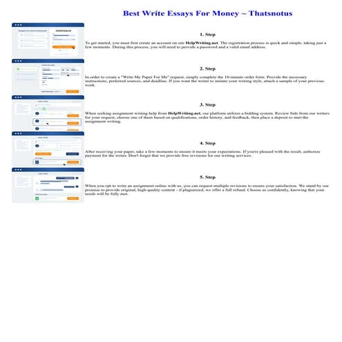 Best Write Essays For Money Thatsnotus