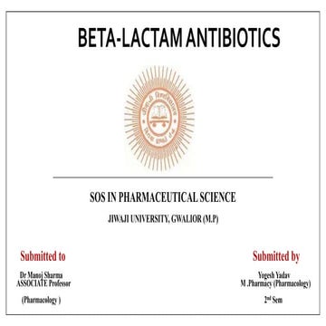 Beta-lactam antibiotics.pptx