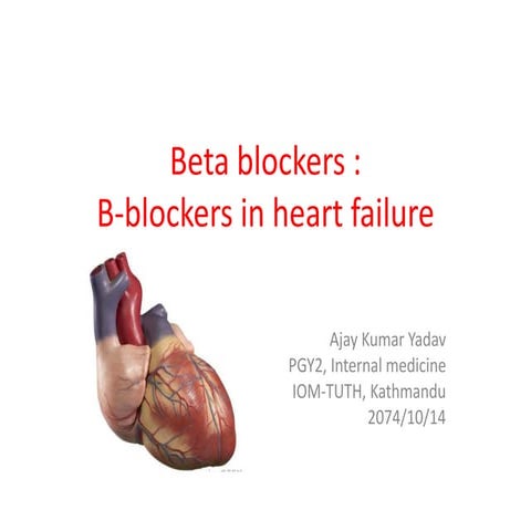 Beta blockers