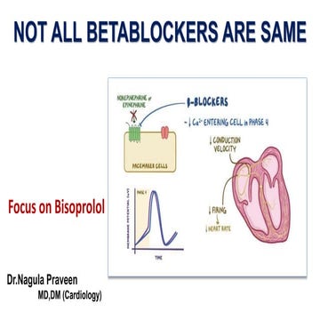 Beta blockers   all are not same
