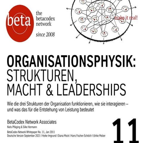 Organisationsphysik: Strukturen, Macht & Leaderships (BetaCodex 11)