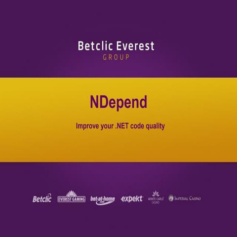 Mini-Training: NDepend