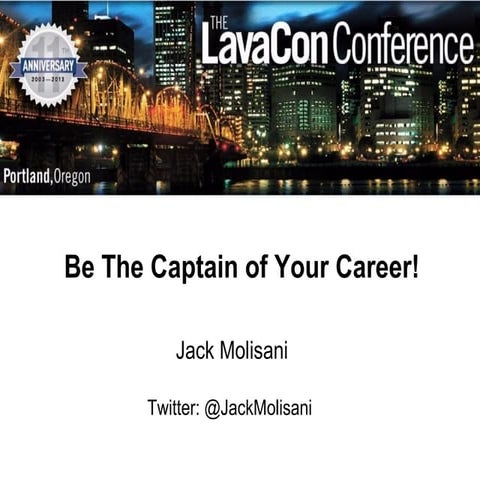 Be the captain of your career - stc14