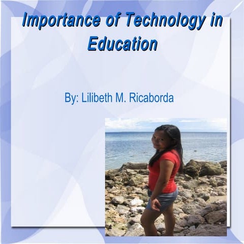 Importance of Technology in Education