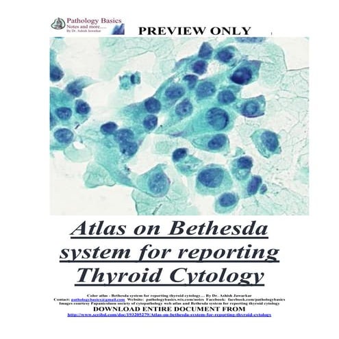 color atlas on bethesda system for reporting thyroid cytology