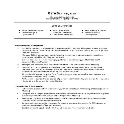 Beth Seaton Functional Resume Mar2010