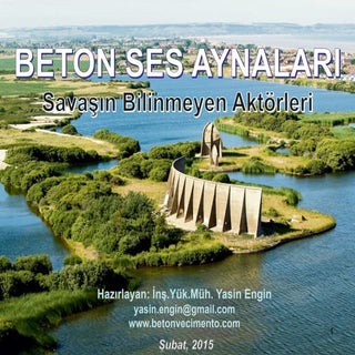 Beton ses aynaları