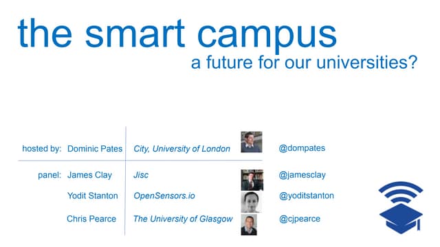 The Smart Campus - A Future For Our Universities?