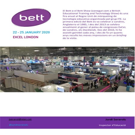 Bett 2020