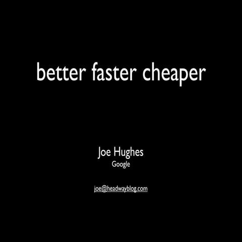 Better Faster Cheaper - How Outside Developers Can Help Transit Agencies Info...
