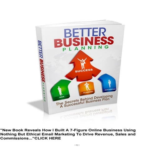 Better business planning
