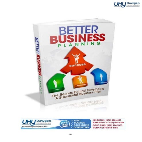 Better business planning by uhy dawgen