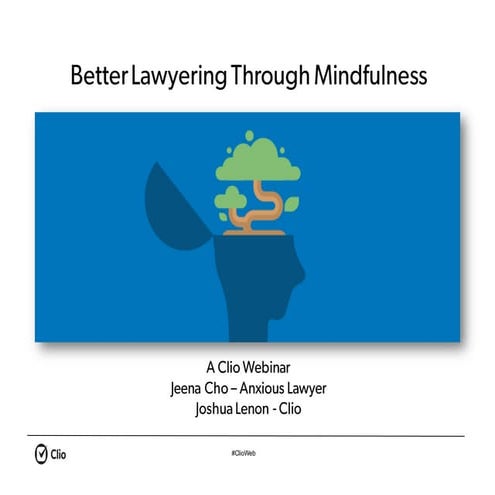 Better Lawyering Through Mindfulness