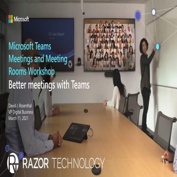 Better Meetings with Microsoft Teams