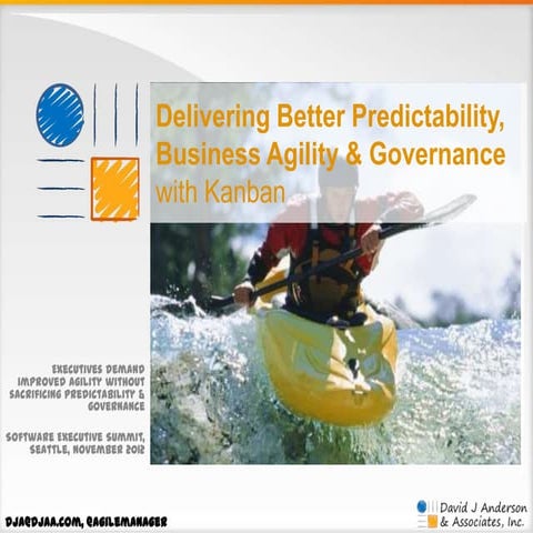 Key Note - Software Executive Summit - Better predictability with kanban
