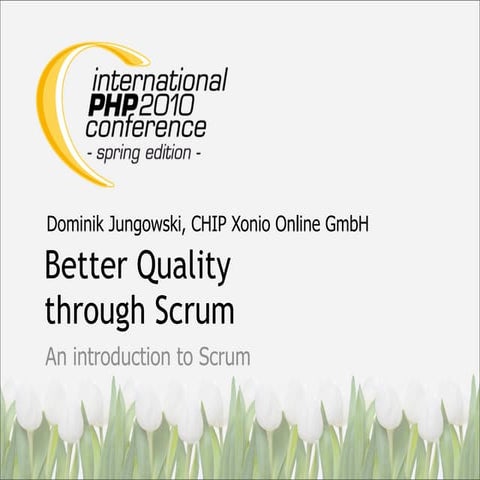 Better Quality through Scrum