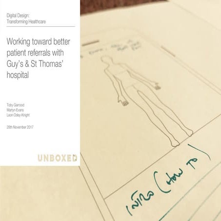 Working toward better patient referrals with Guy’s & St Thomas’ hospital