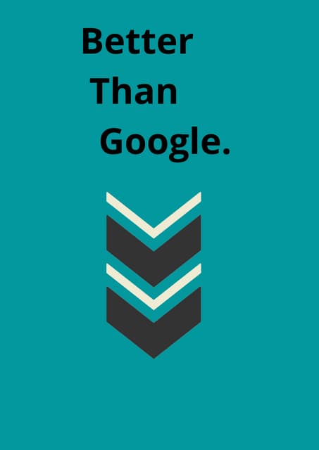 Beter than google | PDF