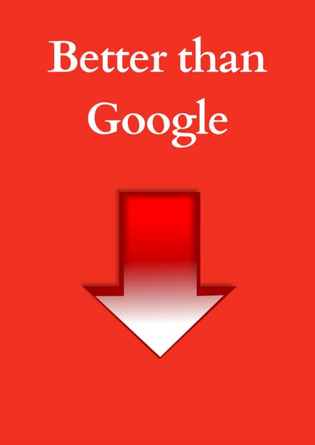 Beter than google | PDF