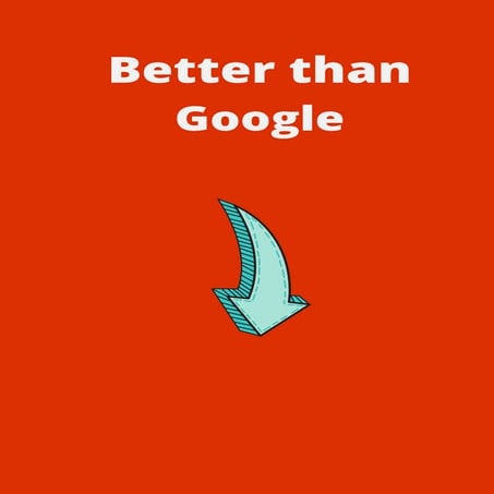 Better than google | PDF