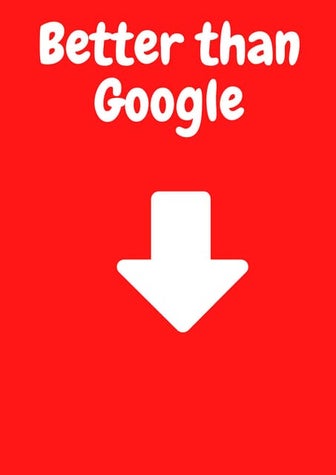 Better than google r than google