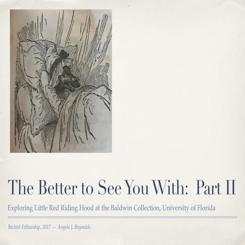 The Better to See You With Part 2 | PDF
