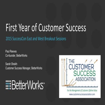 First Year of Customer Success