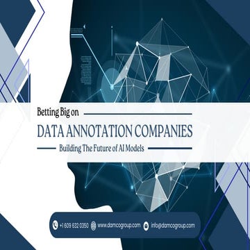 Betting Big on Data Annotation Companies Building The Future of AI Models