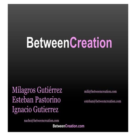 Between Creation (English) MOMO Select Startup