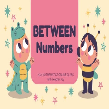 Between Numbers