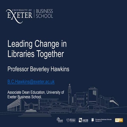 Leading Change in Libraries Together