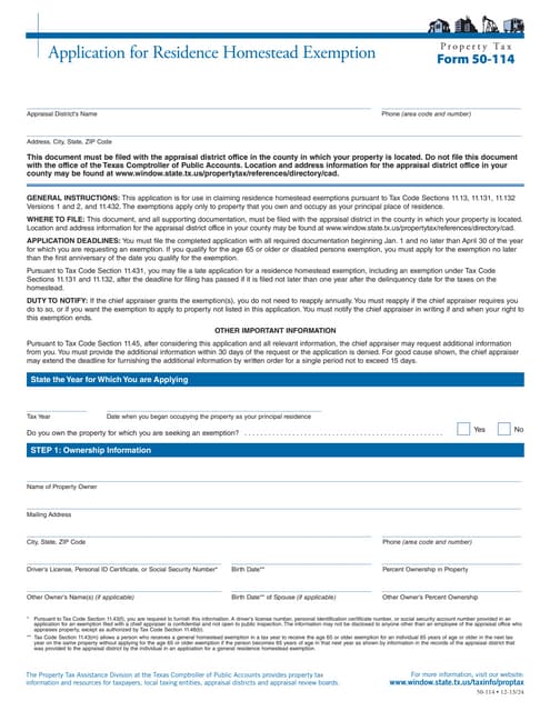 Property tax appraisal protest form | PDF