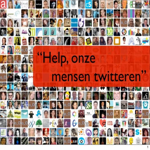 Help mijn mensen twitteren!