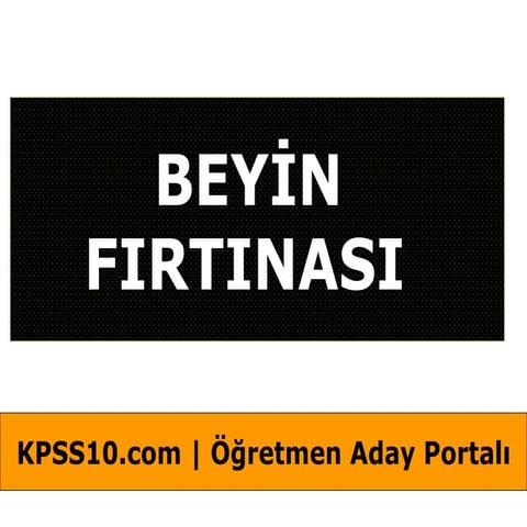 Beyin firtinasi