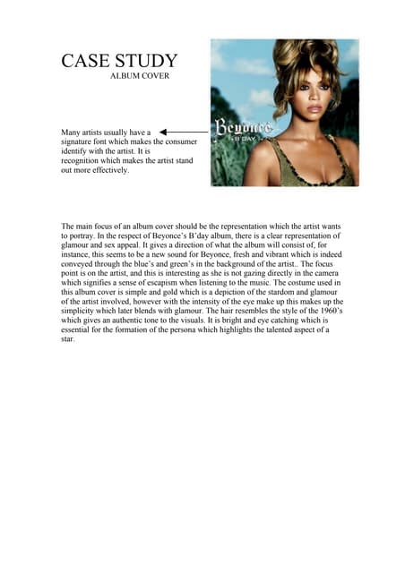 Media Presentation on Beyonce's Evolution | PPTX