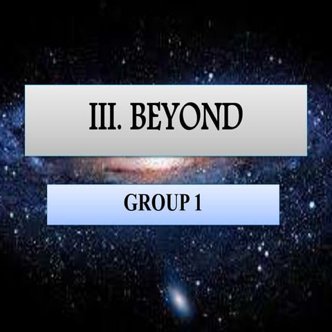 Beyond