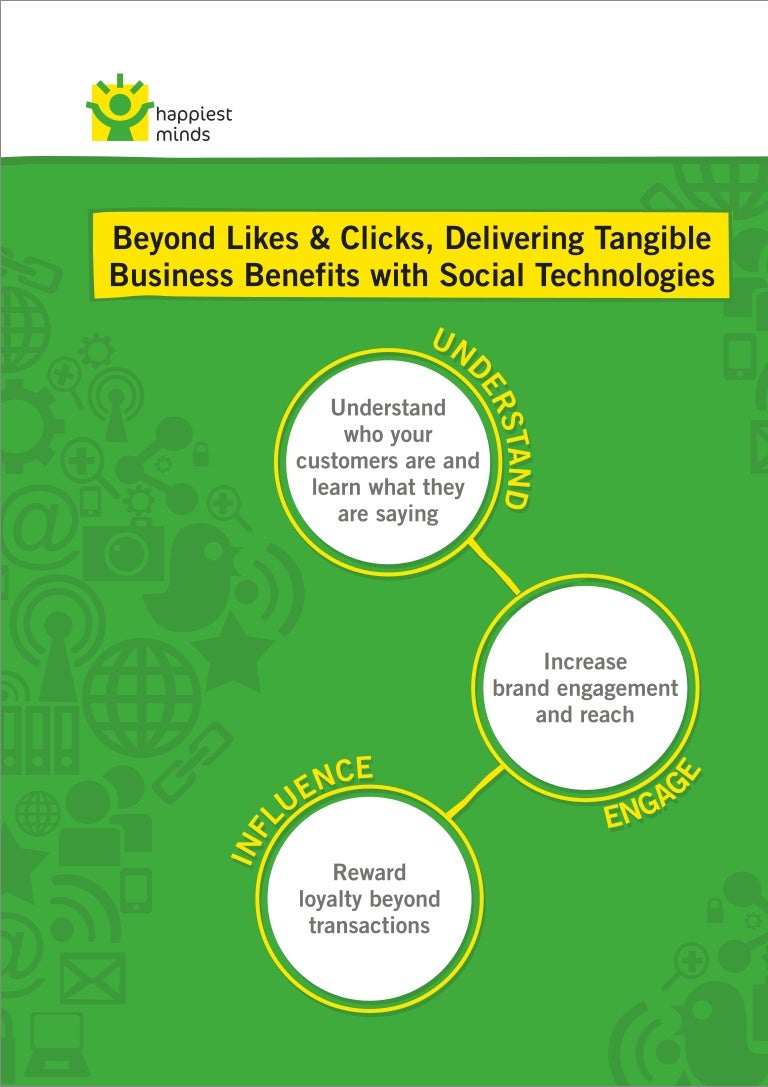 Brochure Beyond Likes & Clicks, Delivering Tangible Business Benefit…