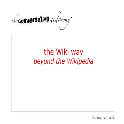 Beyond Wikipedia