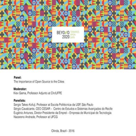 The Importance of Open Source to the Cities