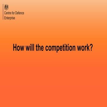 Beyond battery power - how the competition will work