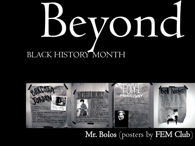 Beyond Black History Month