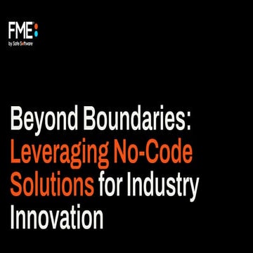 Beyond Boundaries: Leveraging No-Code Solutions for Industry Innovation