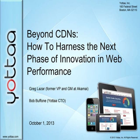 Beyond CDNs: How to Harness the Next Phase of Innovation in Web Performance